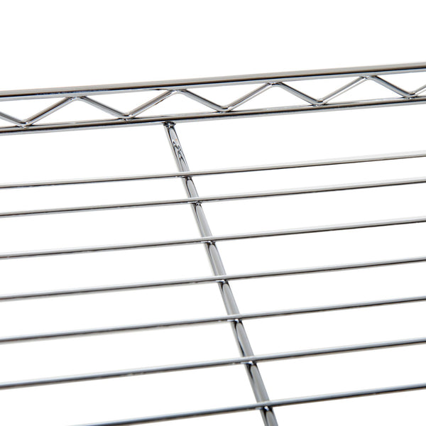 Chariot de cuisine Slim avec roues argentées 60x35x84,5 cm acquista