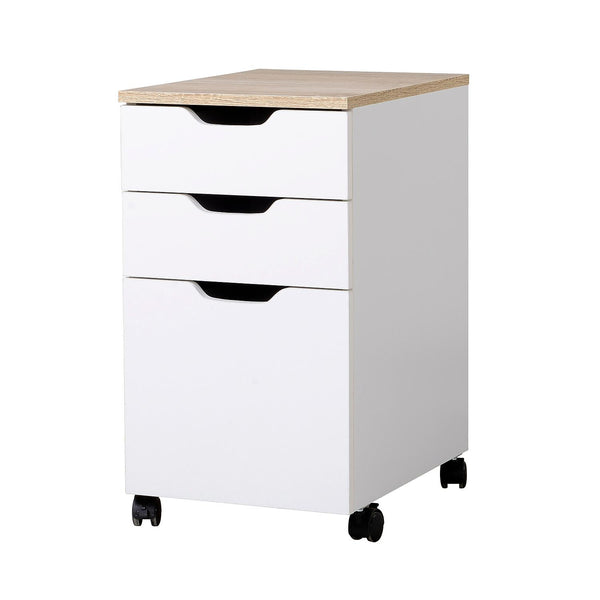 prezzo Tiroir de bureau porte-documents en bois blanc 33x45x60 cm