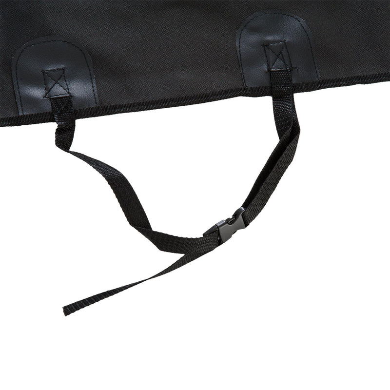 Coprisedile Posteriore Auto per Animali Domestici Nero 147x137 cm 