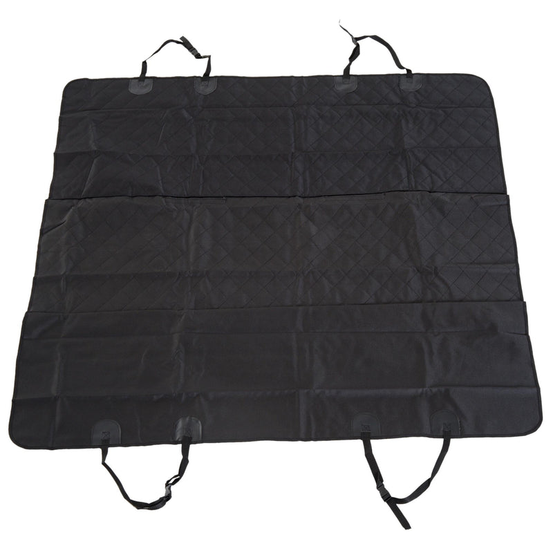 Coprisedile Posteriore Auto per Animali Domestici Nero 147x137 cm 2 