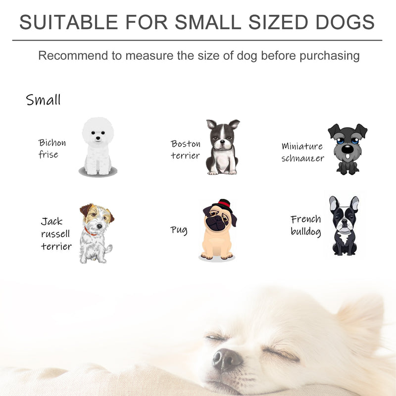 Cuccia Interno per Animali Domestici con cuscino Grigio marrone 57x46x17.5 cm 