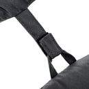 Cuscino per Sdraio Lettino Prendisole da Giardino Grigio 198x53x5 cm 