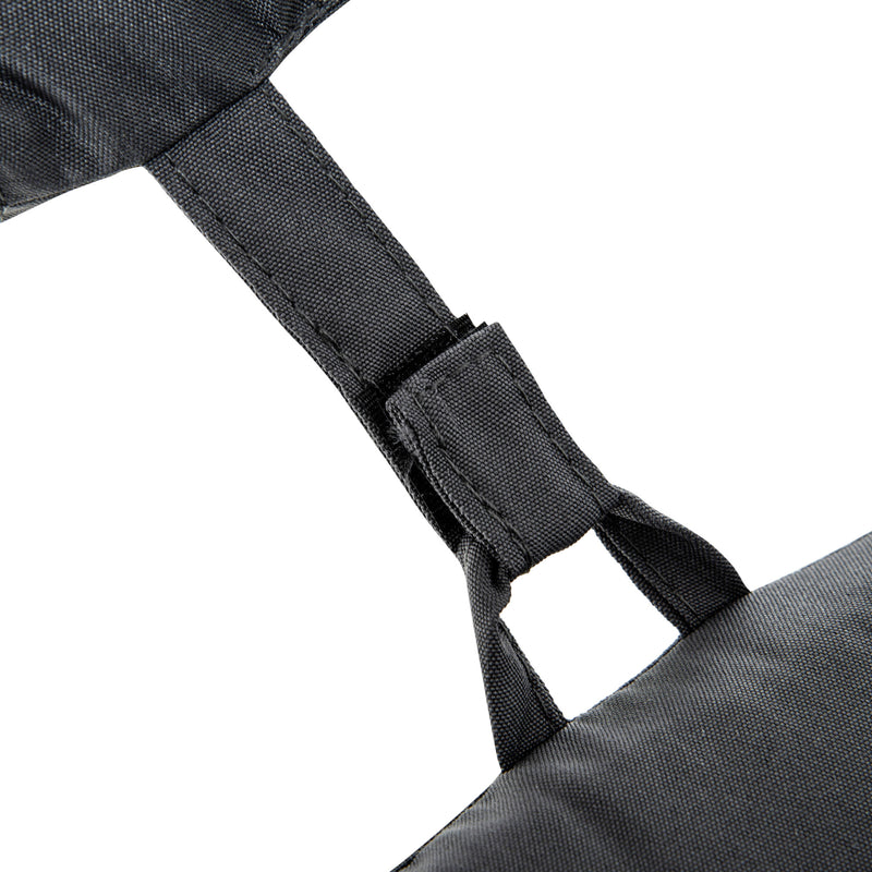 Cuscino per Sdraio Lettino Prendisole da Giardino Grigio 198x53x5 cm 