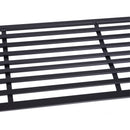 Dondolo da Giardino 3 Posti in Ferro Battuto Nero 