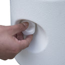 Set 4 Pezzi Base per Gazebo Riempibili 9 Kg x 4 Bianco 