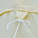 Gazebo da Giardino 3x3x2.35 m in Acciaio con Zanzariere Beige 