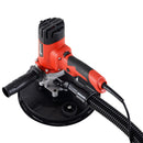 Levigatrice Elettrica da Muro 1200W con Aspiratore Velocità Regolabile Rosso e nero 