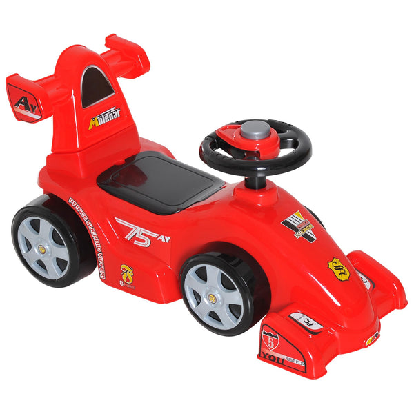 online Voiture à chevaucher pour enfants Voiture de course rouge