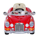 Macchina Elettrica per Bambini 6V Retrò Rossa 