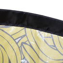 Air Sofa Lettino Gonfiabile Senza Pompa Giallo Banana 105x70x62 cm 