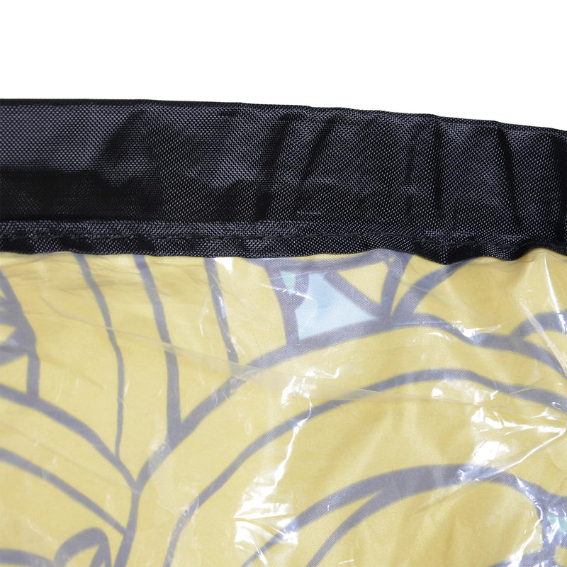 Air Sofa Lettino Gonfiabile Senza Pompa Giallo Banana 185x70x52 cm 