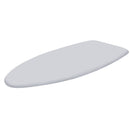 Copriasse Ricambio Asse da Stiro Rugby 125x46 cm Cotone Spugna Feltro Grigio     