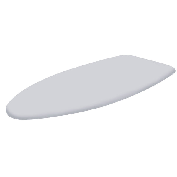 Copriasse Ricambio Asse da Stiro Rugby 125x46 cm Cotone Spugna Feltro Grigio acquista