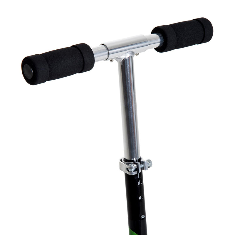 Monopattino per Bambini Pieghevole in Alluminio Nero e Verde 