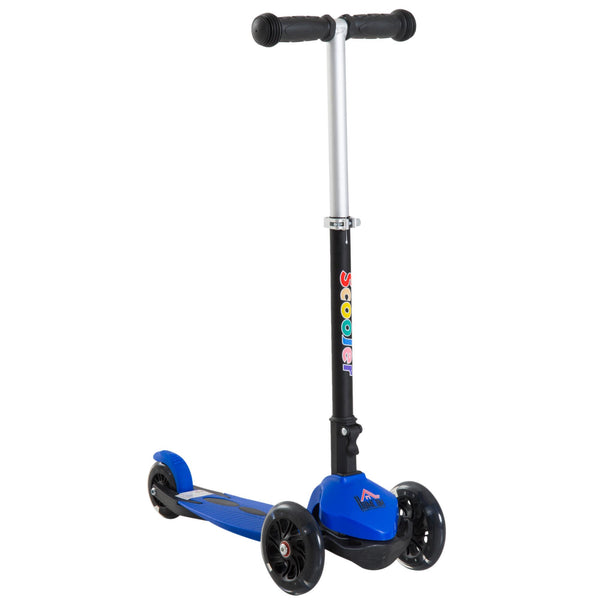 online Trottinette Enfant avec 3 Roues Aluminium Fluo et Frein Bleu