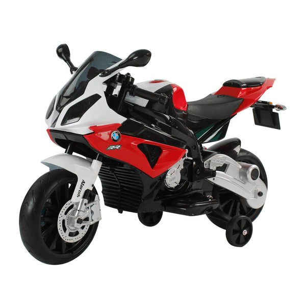 acquista Moto Electrique Enfant 12V BMW RR Noir et Rouge