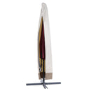 Copertura Ombrellone da Giardino Impermeabile Crema marrone Ø56x220 cm 