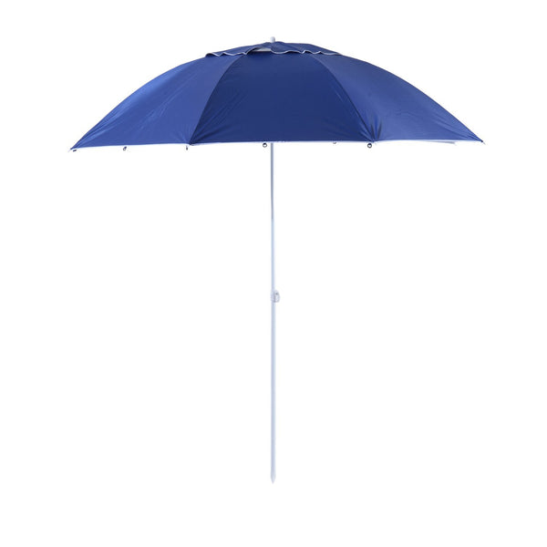 online Parasol de Jardin en Fer Bleu Ø2.1m
