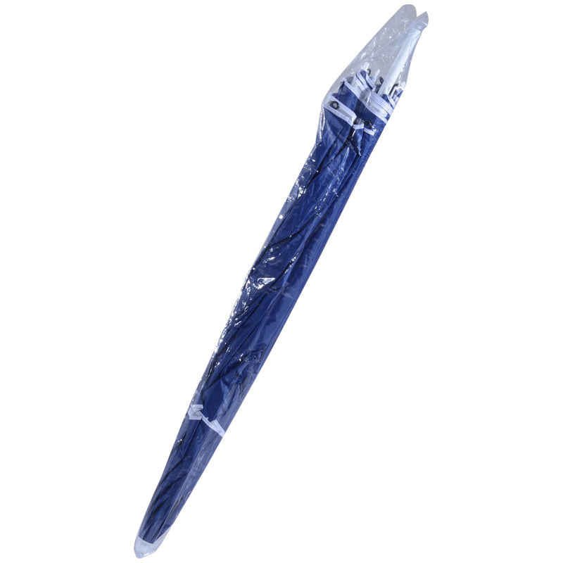 Ombrellone da Giardino in Ferro Ø2.1m Blu 