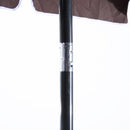 Ombrellone da Giardino 2x1.25 m Palo Ø28 mm in Alluminio Inclinabile Marrone 