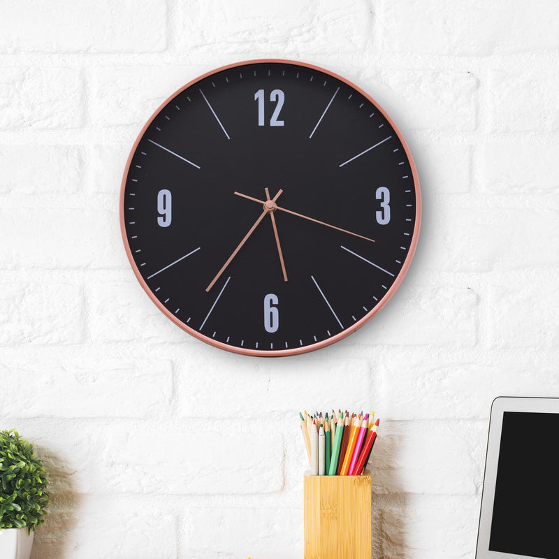 Orologio da Parete Design Moderno Ø30x4.5 cm 