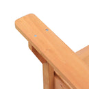 Panchina da Giardino 2 Posti con Vano Contenitore in Legno 112x58x84 cm 