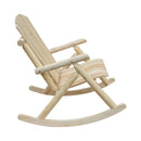 Panchina Dondolo da Giardino 2 Posti in Legno 96x112.5x100 cm 