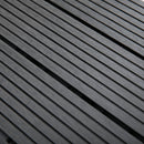 Pavimentazione da Esterno Incastrabile Piastrelle da Giardino 11 Mattonelle 30x30x2.2 cm Grigio 