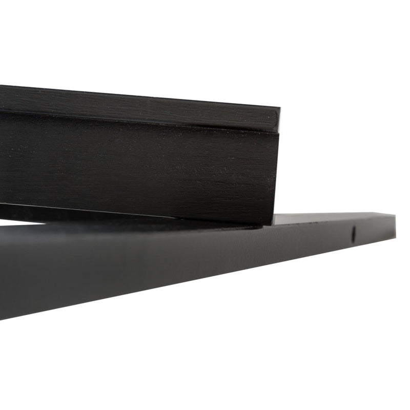 Cavalletto per Pittura in Legno con Altezza e Inclinazione Regolabili Nero 46x60x140 cm 