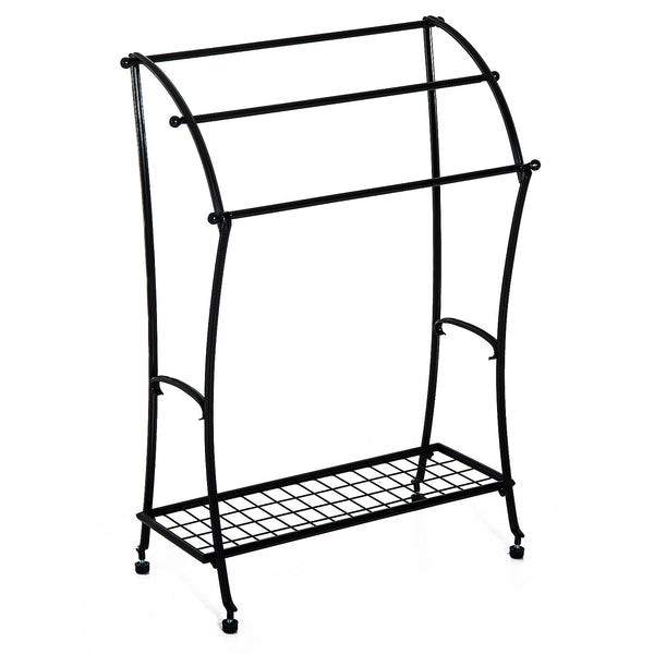 acquista Porte-serviettes en métal 61,3x33x87,5 cm Noir