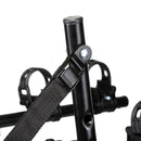 Portabici per Auto Posteriore Universale 2 Bici Nero 44x63x66 cm 