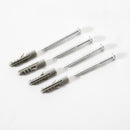 Rastrelliera Portabici 4 Posti in Acciaio 95x33x27 cm Argento 