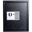 Cassetta Portachiavi di Sicurezza Professionale da Muro di 40 ganci Nero 30x36,5x10 cm 