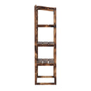 Portapiante Scaffalatura Fioriera a 3 Ripiani in Legno di Abete 80x40x150 cm 