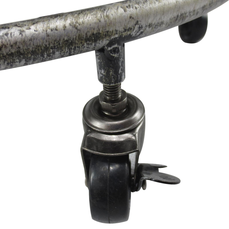 Portapiante Fioriera 5 Ripiani in Ferro Battuto Nero 