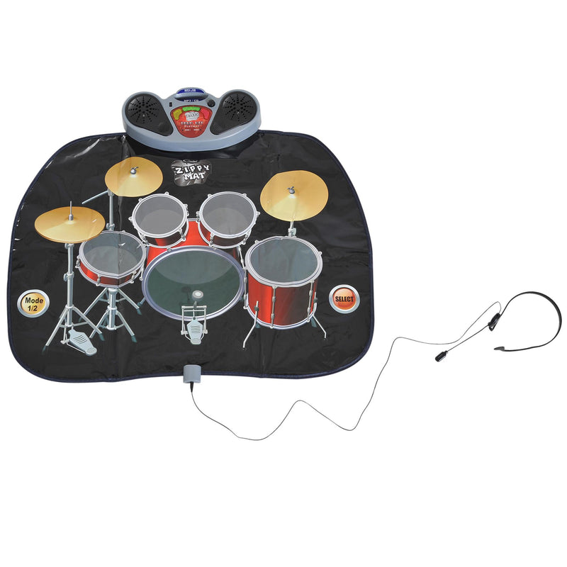 Tappeto Gioco Musicale per Bambini con Bacchette e Microfono 