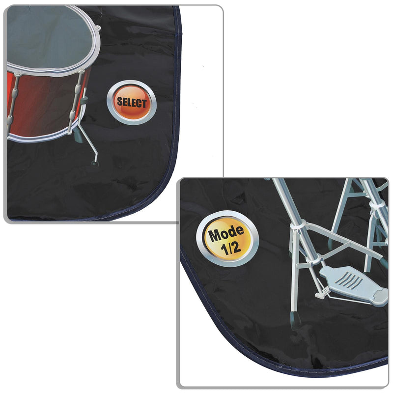 Tappeto Gioco Musicale per Bambini con Bacchette e Microfono 