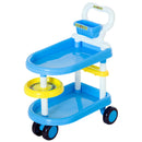 Carrello Gioco Dottore per Bambini Blu 