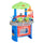 Cuisine jouet pour enfants bleue et grise