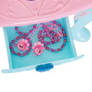 Specchiera Giocattolo per Bambine Verde chiaro e Rosa 