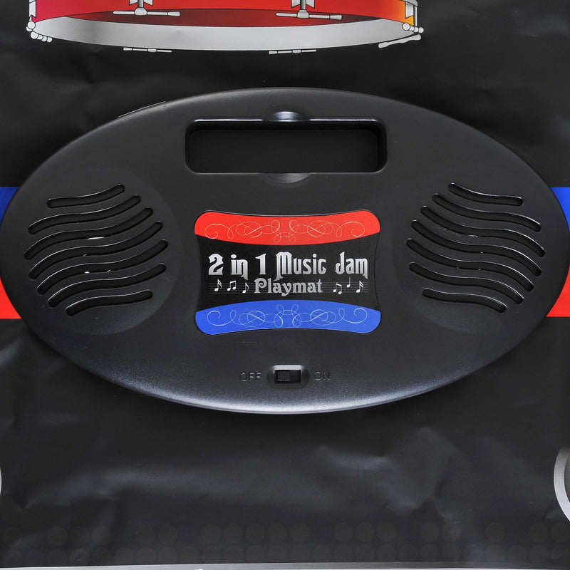 Tappeto Musicale Gioco Pianola e Batteria per Bambini 