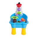 Set Giocattoli per Bambini 20pz Nave Pirata Mulino a Vento e Stampini 