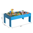 Set Tavolo per Bambini con Ferrovia per Trenino in Legno con Certificati 