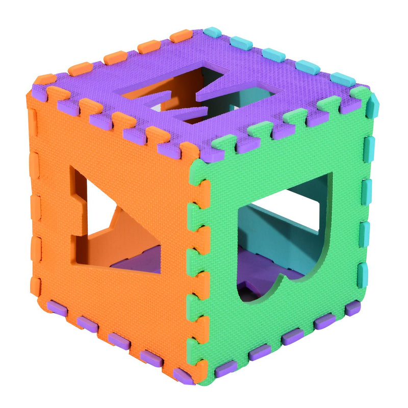 Tappeto Puzzle da Gioco Set 26 Pezzi 31x31 cm colorato 