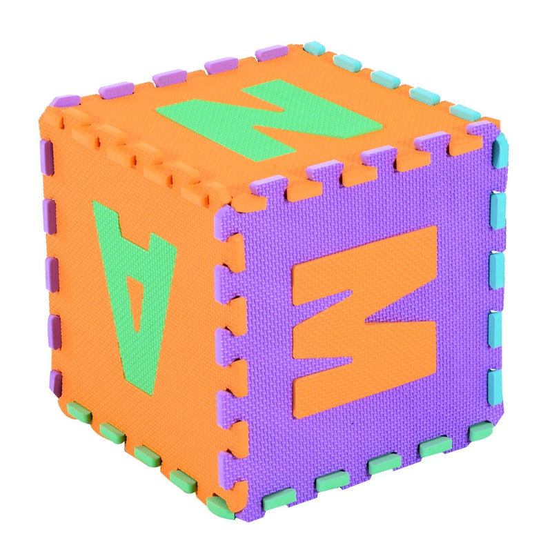 Tappeto Puzzle da Gioco Set 26 Pezzi 31x31 cm colorato 