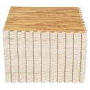 Tappeto Puzzle in EVA Effetto Legno Naturale 42 Pezzi 61.5x61.5 cm 