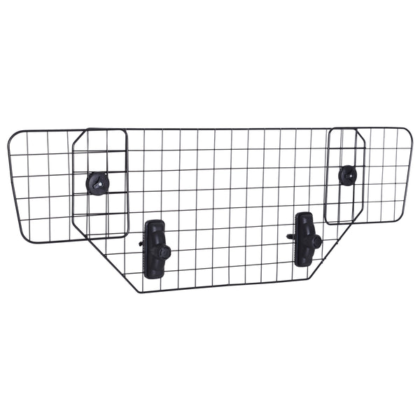 sconto Barrière Séparateur Protection Machine pour Chiens Réglable 89-122x41 cm