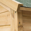 Conigliera Gabbia in Legno per Conigli e Animali Domestici 130x52x98.5 cm 