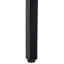 Scrivania da Ufficio in Legno e Struttura in Metallo Noce 120x60x74 cm 