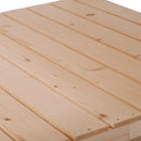 Orto Urbano Pensile in Legno con Fodera in Tessuto 91x91x81 cm 